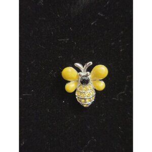 Bee Pin Touchstone Crystal By Swarovski